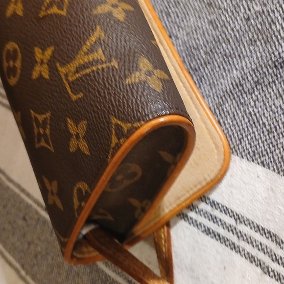 Louis Vuitton Monogram Shoulder Bag Pochette Twin GM Brown - Picture 8 of 16